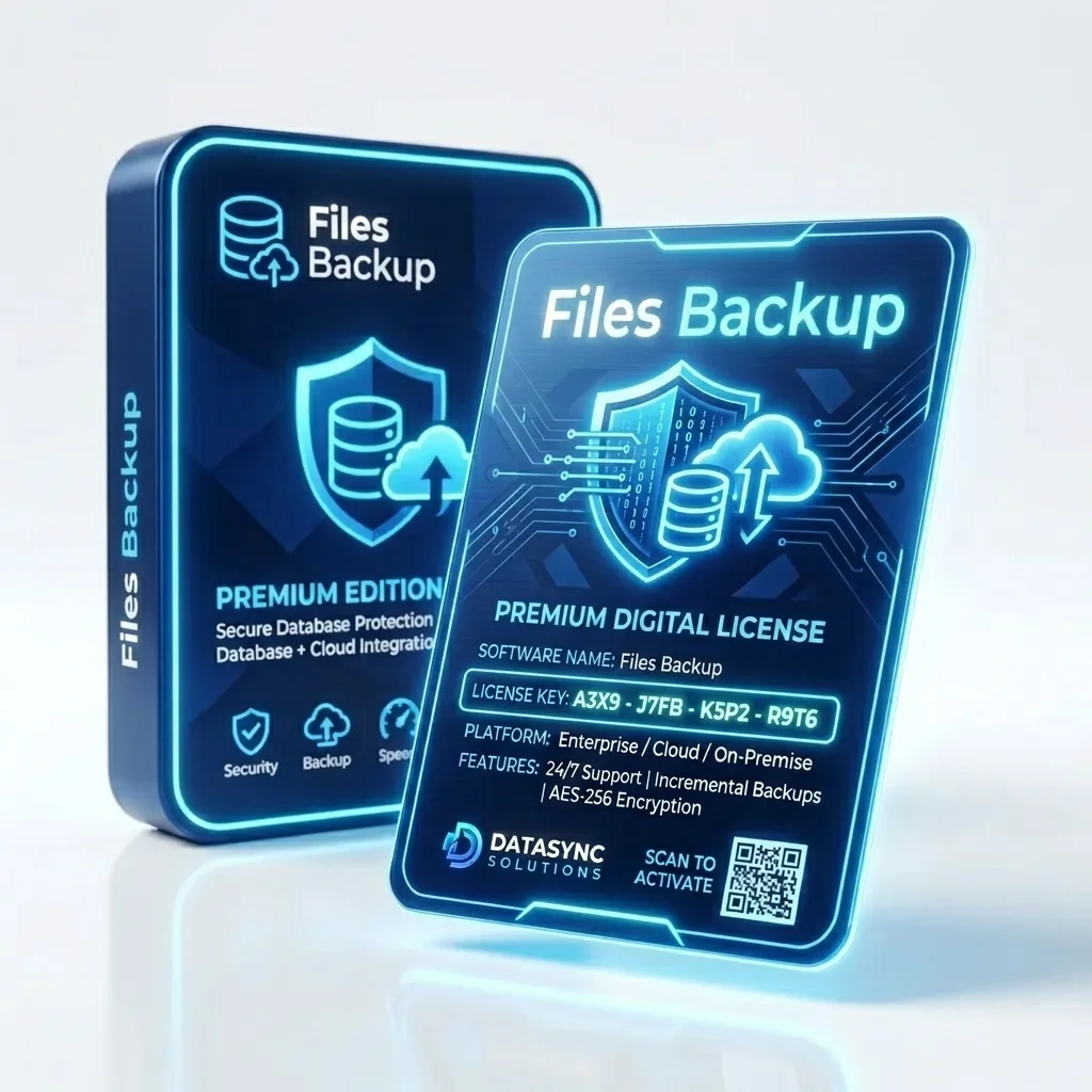 Dożywotnia Licencja Files Backup - 5 Profili